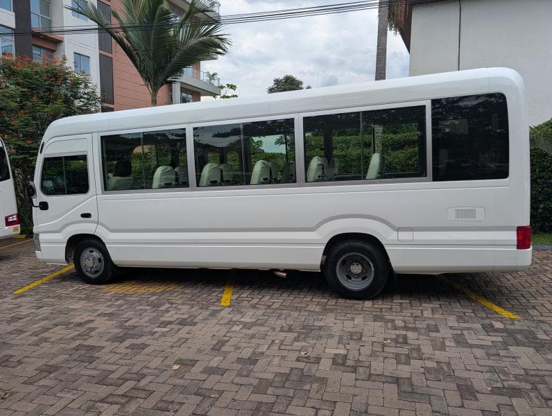 Toyota couster — car rental & hire in Kigali Rwanda