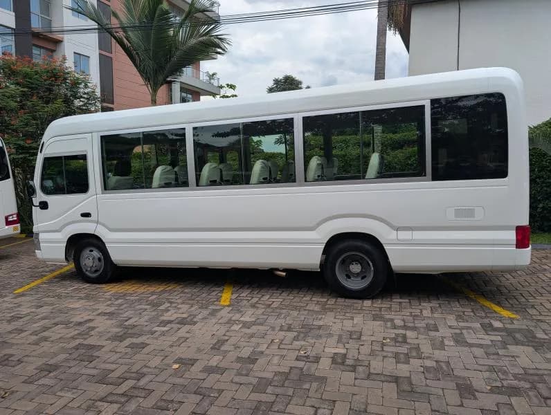 Toyota couster — car rental & hire in Kigali Rwanda